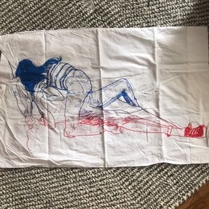 Karen O pillowcase